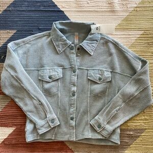 Waffle Shirt Jacket
